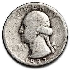 U.S. Mint 1932 Washington Quarter, John Flanagan Design ...