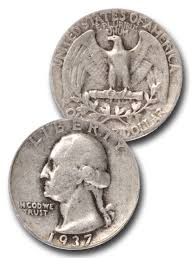 CQ-937 - 1937 George Washington Silver Quarter - Mystic ...