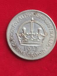 100% ORIGINAL GUARANTEE AUSTRALIA 1937 SILVER CROWN | eBay