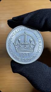 Rare And Valuable 1938 Crown Coin #fyp #money #crown #1938 #collecting #hobby