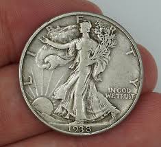 1938-D Walking Liberty Half Dollar VF Condition | eBay