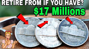 RETIRE IF YOU HAVE THESE TOP 10 US JEFFERSON NICKEL COINS ...