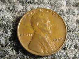 Rare 1944 Lincoln Wheat Penny No Mint Mark One Cent Coin Rim Error “L” Liberty | eBay