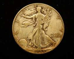 1944 Walking Liberty Silver Half Dollar #J - Etsy