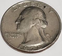 (1) SINGLE 1970 D QUARTER DOLLAR 25 CENT US USA ...