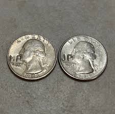 Initials (or Heart) Stamped 1965-1998 Washington Quarter(s ...