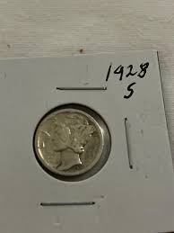 Mercury Dime 1928 S San Francisco Mint - Etsy