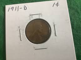1911-D - Lincoln Wheat Cent Penny - Coin No 12926 - in a ...