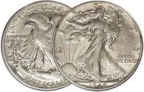 1940-P Walking Liberty Silver Half Dollar Very Fine ...