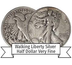 1942-P Walking Liberty Silver Half Dollar Very Fine ...
