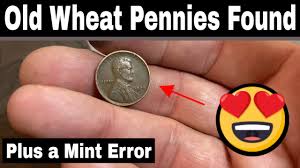 Old Wheat Pennies and a Penny Error Found - Penny Hunt and ...