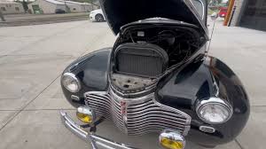 1941 Chevrolet Special De Luxe Town Sedan Engine Compartment ...