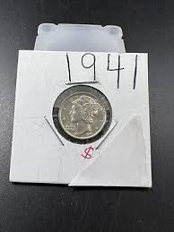 1941 P Mercury Silver Dime Coin UNC Uncirculated | eBay