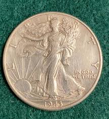 1943 Walking Liberty Half Dollar - 90% Silver | eBay