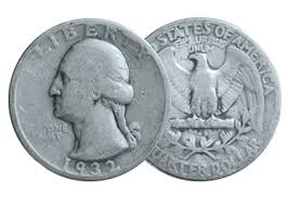 1932-P Washington Silver Quarter Good | International Coins ...