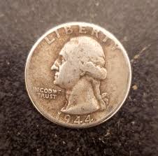 1944 US Washington Quarter~90% Silver~ nice condition | eBay