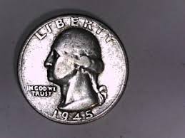 U S 1945 Washington silver Quarter fine | eBay