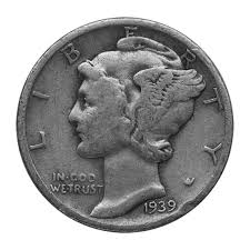 90% Silver Mercury Dimes – $100 Face Value