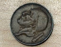 1953 Belgium 50 Centimes Miner French text | eBay