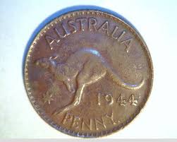 1944 Austrailia One Penny, High Grade Bronze (Aus-8) | eBay