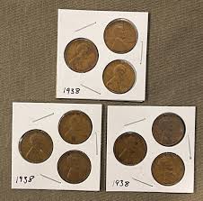 1938 Wheat Penny - Etsy