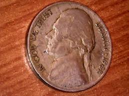 RARE Error Wood Grain, No Mint Mark, 1942 Jefferson War Nickel 35% Silver, | eBay