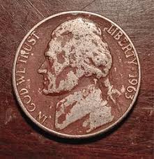 1963 Jefferson Nickel VERY RARE Dark Color Lamination Error DDO/Reverse for Sale in El Paso, TX - OfferUp