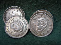 1943 Australia Shilling SILVER Coins (5) As Shown Group of 5 SILVER Coins | eBay