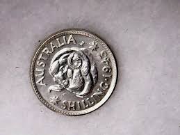 1943M Australia Silver Shilling - XF | eBay