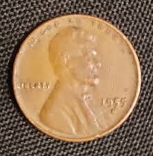 RARE - 1955 D - Error - Wheat Penny “L” In Liberty up rim due to offset penny | eBay