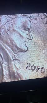 I found this 2020 Lincoln penny that looks like a tear below his eyes : r/coincollecting