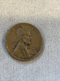 Rare 1937 Wheat Penny - No Mint Mark - "L" Liberty Rim Error | eBay