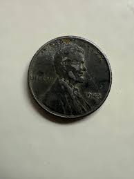 1943 Lincoln Wheat Steele War Penny with no mint mark