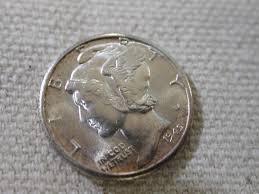 1945-D U.S Mercury Dime Full Bands Choice Uncirculated ...