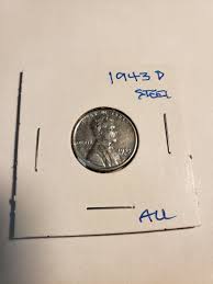 1943 D STEEL LINCOLN WHEAT PENNY CENT ABOUT UNCIRCULATED aaa | eBay