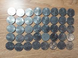 2009 ROLL OF 40 ($10) CLAD US QUARTERS / DC DISTRICT OF ...