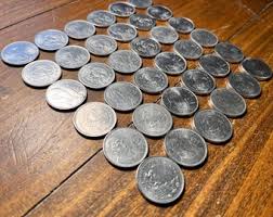 Full Coin Roll (36) 1980s Mexican STEEL Pesos in Vintage ...