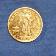 1944 D Silver 20 Cents Filipinas United States Nice Toning ...