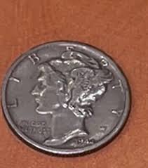 1944 D MERCURY DIME 90% SILVER ERROR COIN | eBay