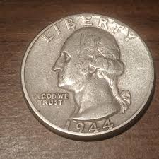 1944 Silver Quarter No Mint Mark, Excellent Condition | eBay