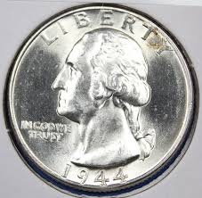 1944 Washington Quarter - Etsy