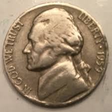 1959 D Jefferson Nickel Mint Denver - Etsy Israel