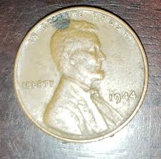 1944 RARE Wheat Penny - No Mint Mark - “L" Rim Error - WWII Penny-TT3 | eBay