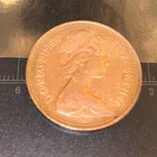 Coin Canadian 1971 2 New Pence bronze coin | Mercari