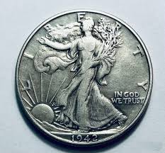1942 Walking Liberty Silver Half Dollar | eBay