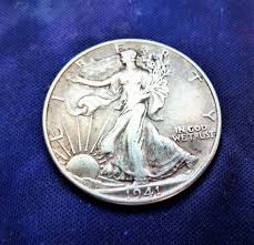Silver 1941 "walking Liberty" Half Dollar,vintage - Etsy