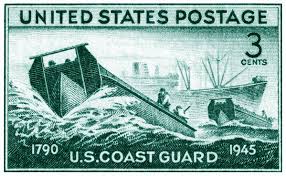 1945 Coast Guard Issue Stamp Poster by Historic Image - Fine Art America