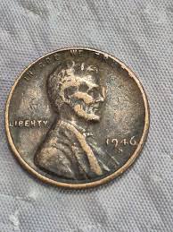 1946 Wheat Penny No Mint Mark Extremely Rare Error On The ...