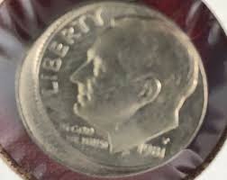 1981 off Center Roosevelt Dime Mint Error Coin Genuine 10 ...