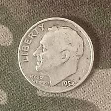 1954 D mint Dime